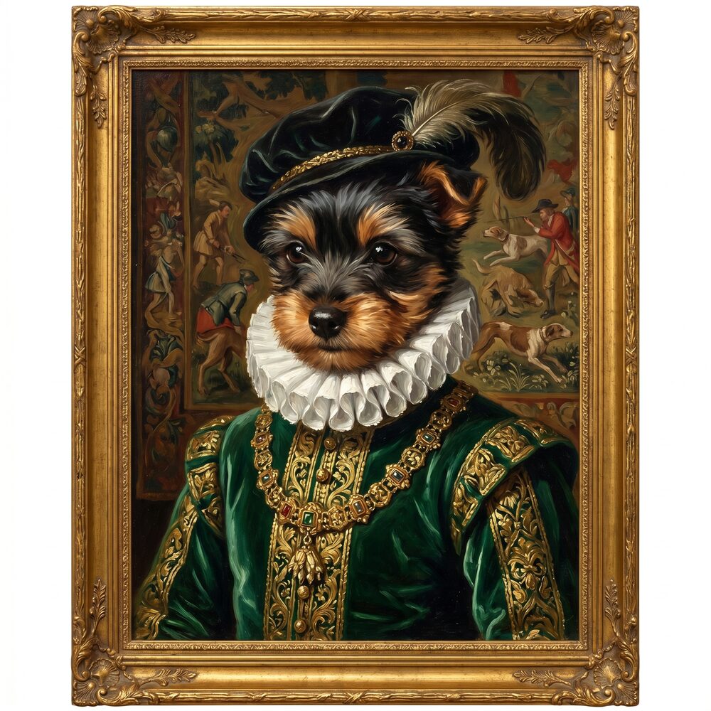 Dog as a duke